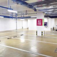 黄色金刚砂地坪展示