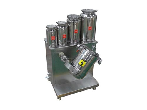 SYH实验室三维拆换料筒混合机