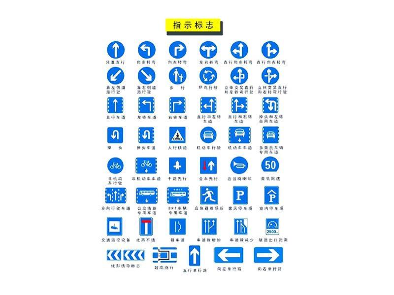 指路标志牌