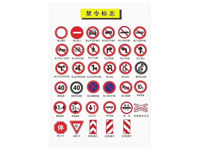 禁令标志牌3