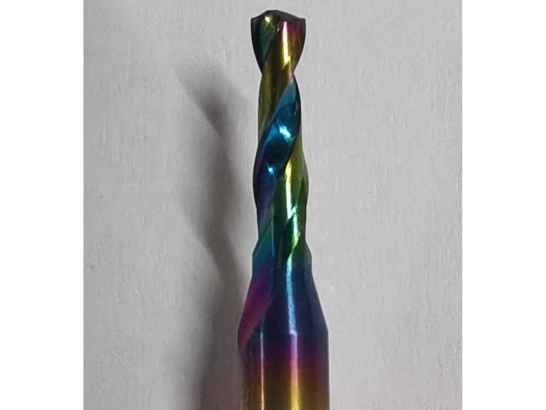 双刃钻尖涂层铣刀