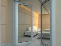 90度自动平开门