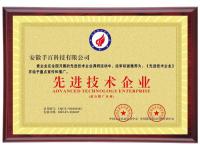 先进技术企业奖牌
