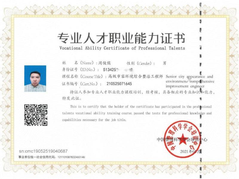 专业等级证书-1-