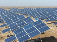 斜单轴跟踪支架系统-5