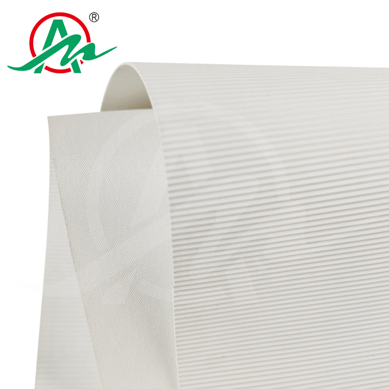 直条纹环形食品PU输送带2