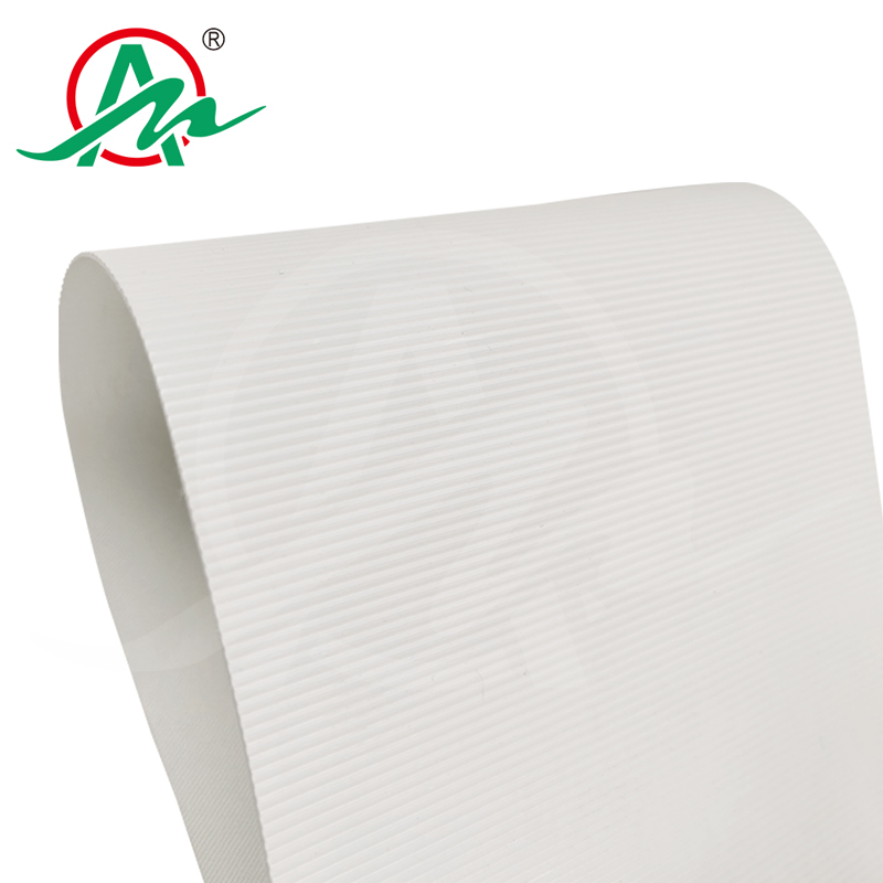 直条纹环形食品PU输送带3