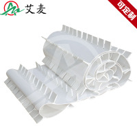 白色PVC挡板输送带1