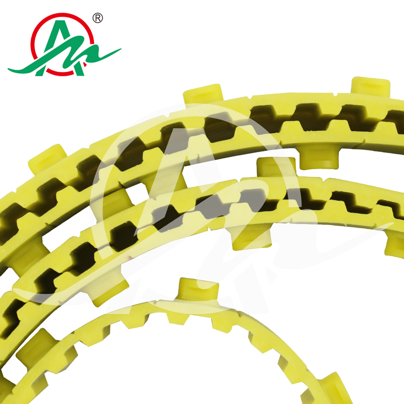 圆凸聚氨酯PU梳棉机同步带3