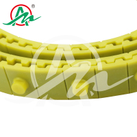 圆凸聚氨酯PU梳棉机同步带4