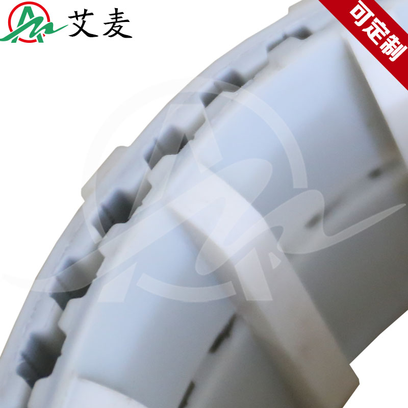 加挡板铲齿双条pu同步带5