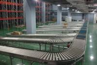 物流仓库滚筒输送机