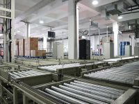 重型滚筒托盘输送线