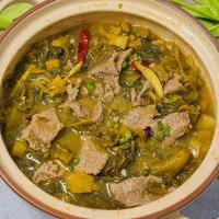 酸菜渣渣牛肉火锅