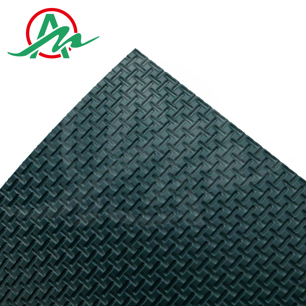 抗7次方静电草纹席条纹PVC输送带2