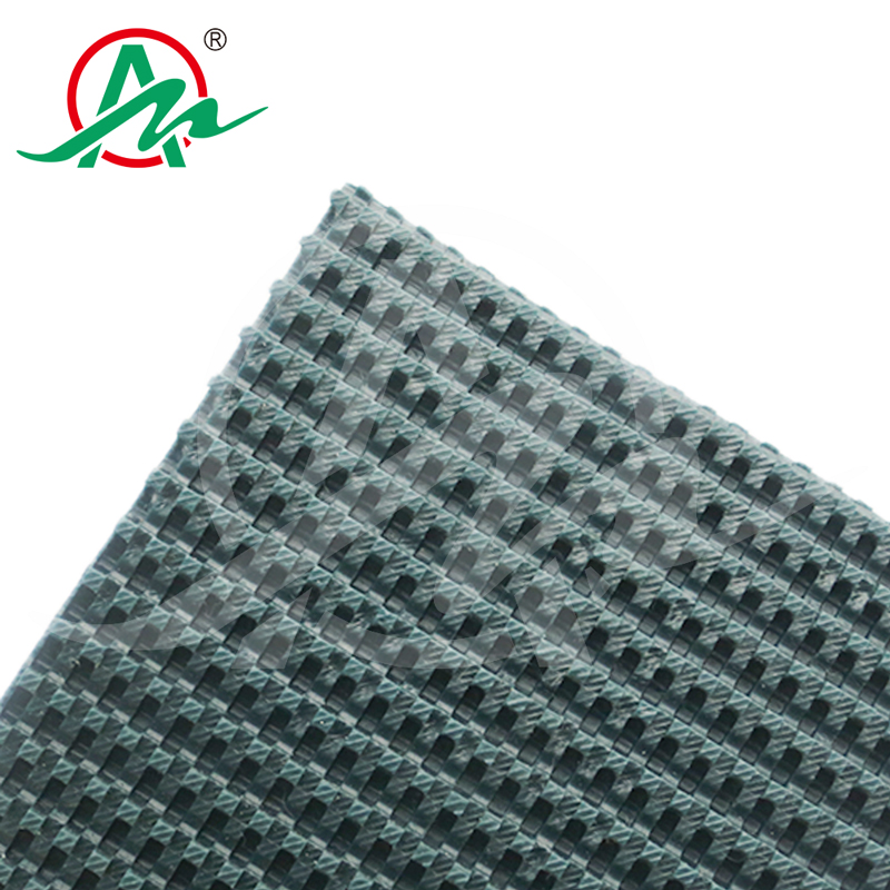 墨绿色花纹PVC输送带3
