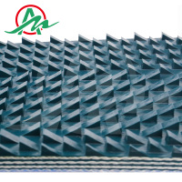 墨绿色正反倒三角锯齿输送带3