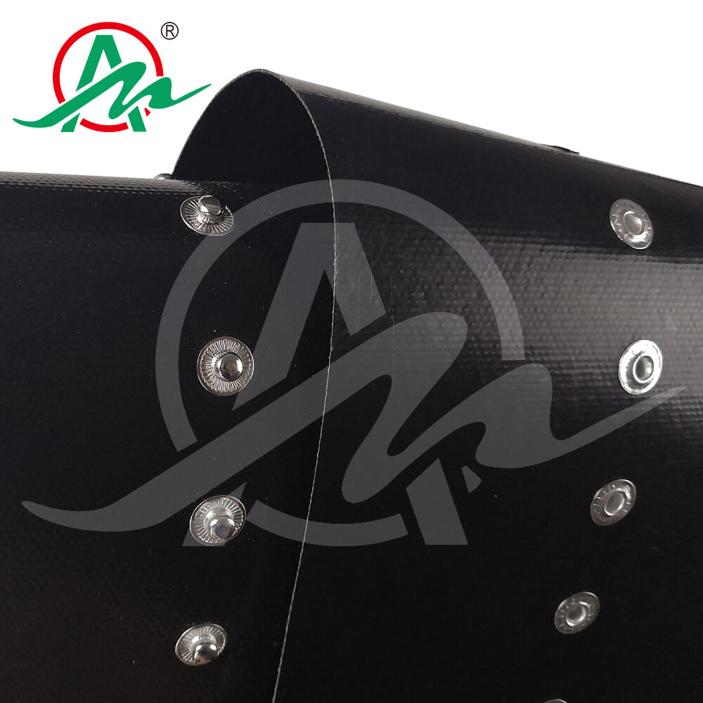 耐260度高温铁氟龙输送带加纽扣3