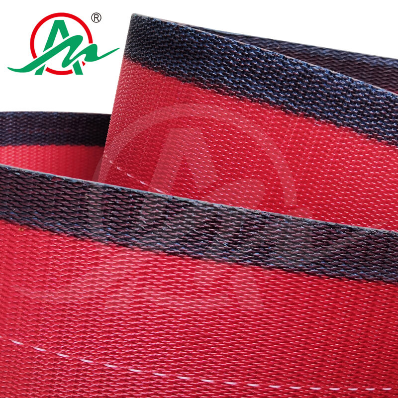 红色聚酯网带熔喷布输送带3