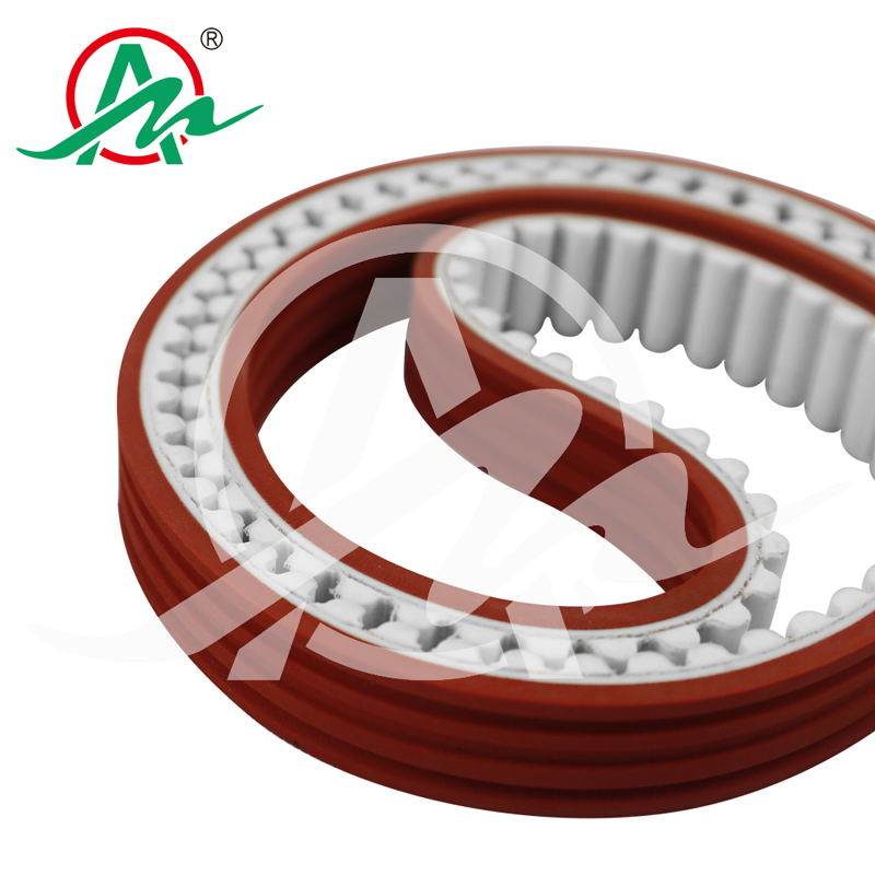 HTD14M加红胶聚氨酯PU同步带3