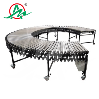 伸缩式滚筒输送机