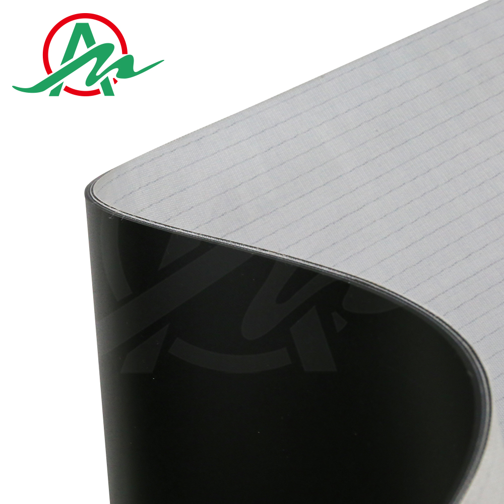 黑色哑光PVC输送带4