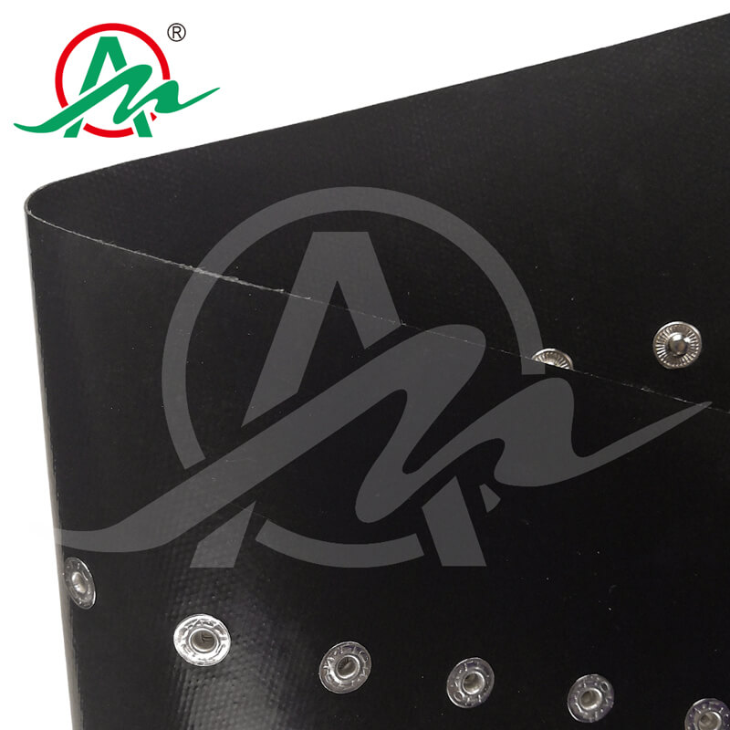 耐260度高温铁氟龙输送带加纽扣2