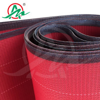 红色聚酯网带熔喷布输送带5