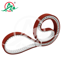 HTD14M加红胶聚氨酯PU同步带2