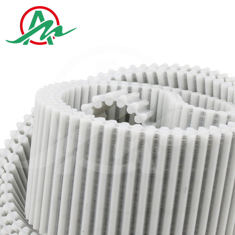 HTD.DA-5M聚氨酯双面齿环PU同步带3