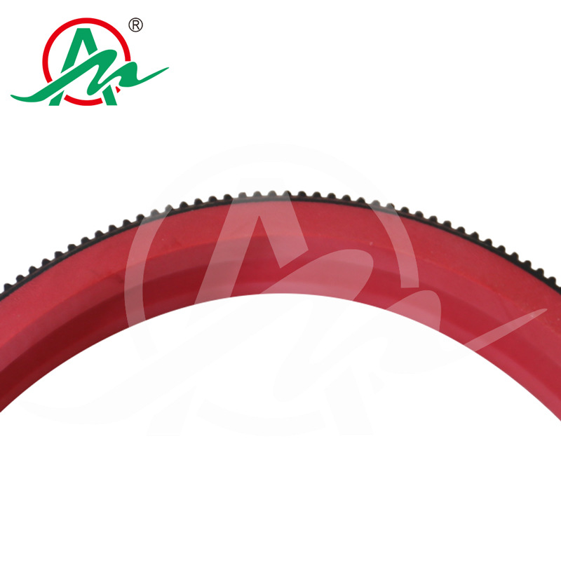 一体硫化开槽橡胶同步带3