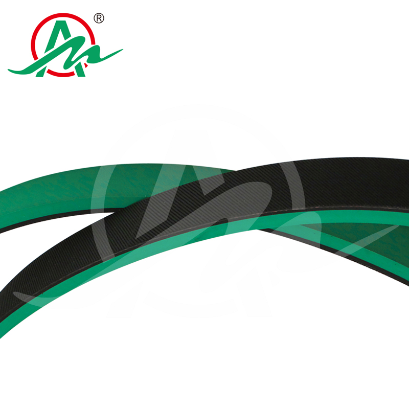 绿色糊盒机机头皮带片基带3