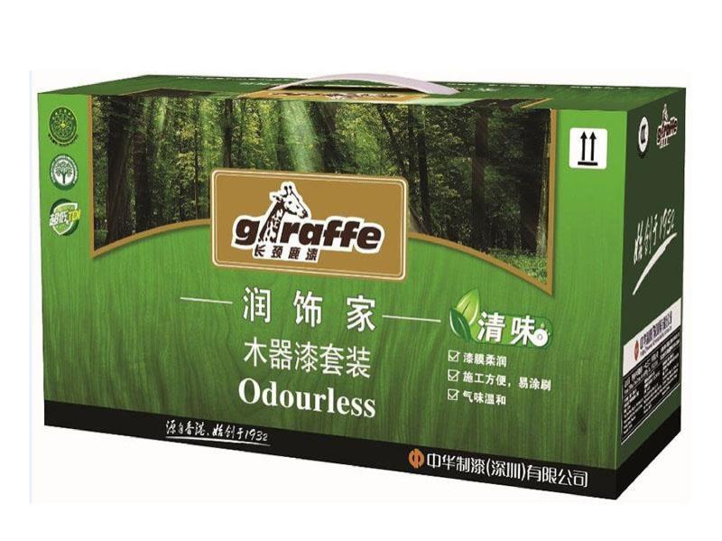长颈鹿牌润饰家清味木器漆套装