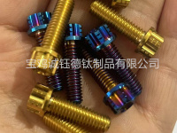 钛合金法兰螺栓M6X20