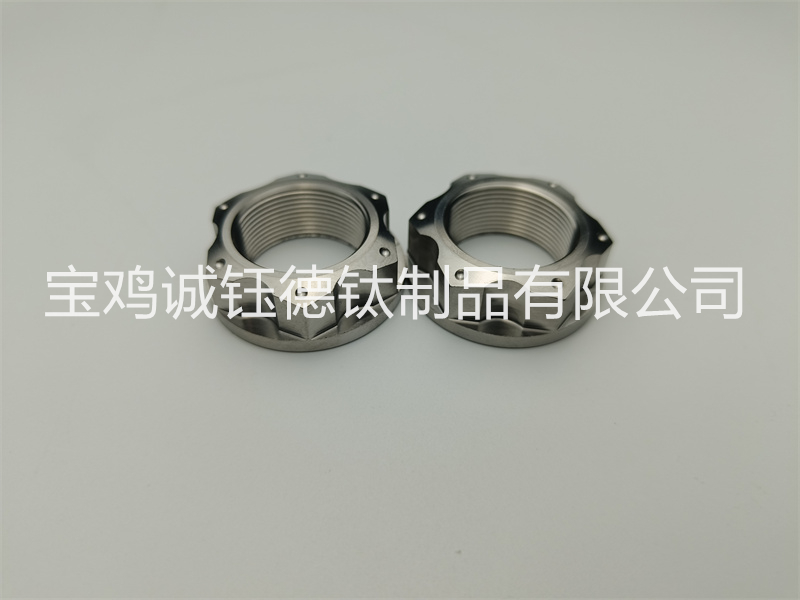 钛合金法兰花式螺母-5