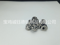 钛合金法兰自锁12角螺母-2