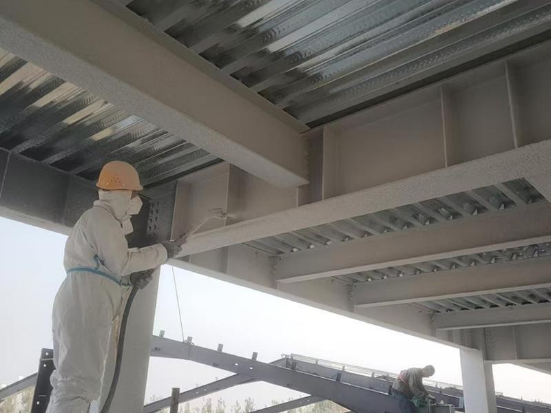 钢结构防火涂料施工-7-_副本