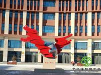 不锈钢校园雕塑张家口张北一中2020.12.13
