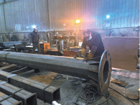 高杆灯加工场景