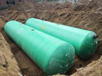 玻璃钢化粪池施工案例1