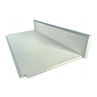 L型金属复合防火板