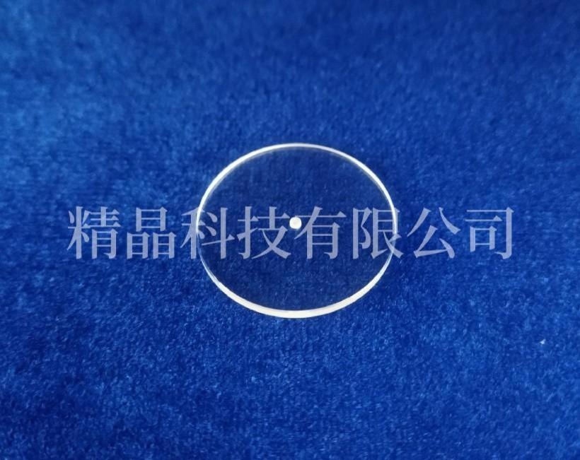 蓝宝石打孔窗口片