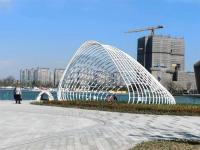常州云湖小镇异形廊架