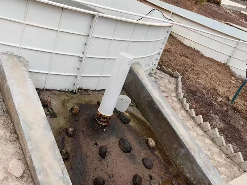 玻璃钢鱼池水箱-4