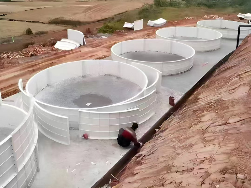 玻璃钢鱼池水箱-1