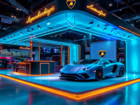 兰博基尼展台设计方案