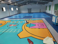 篮球场地胶
