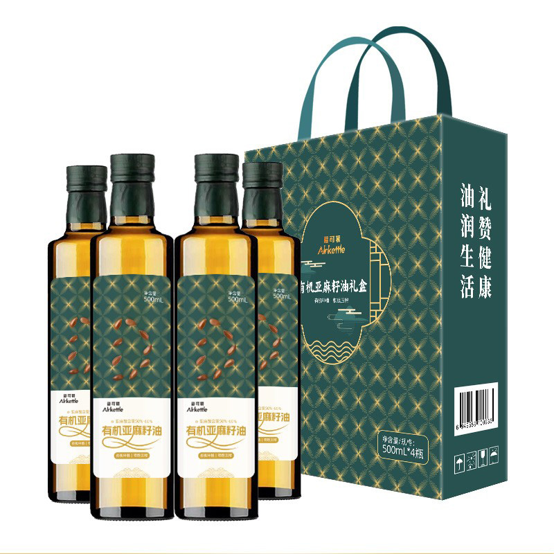 500ml有机亚麻籽油