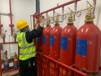 气体灭火系统施工