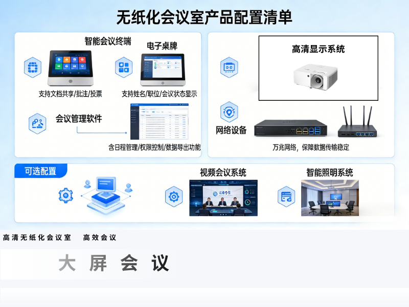 无纸化高清会议产品2
